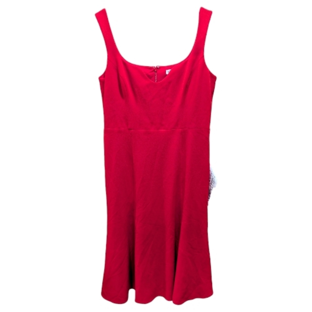 Dress The Population Sammie Sleeveless A- Line Dress Rouge Red XL NWT NEW!